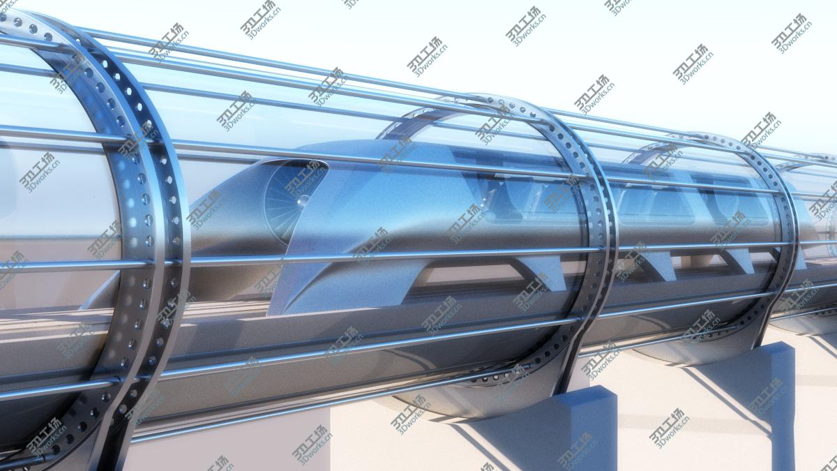 images/goods_img/20210319/Hyperloop transport 3d model. Vray realistic materials and render 3ds max/1.jpg